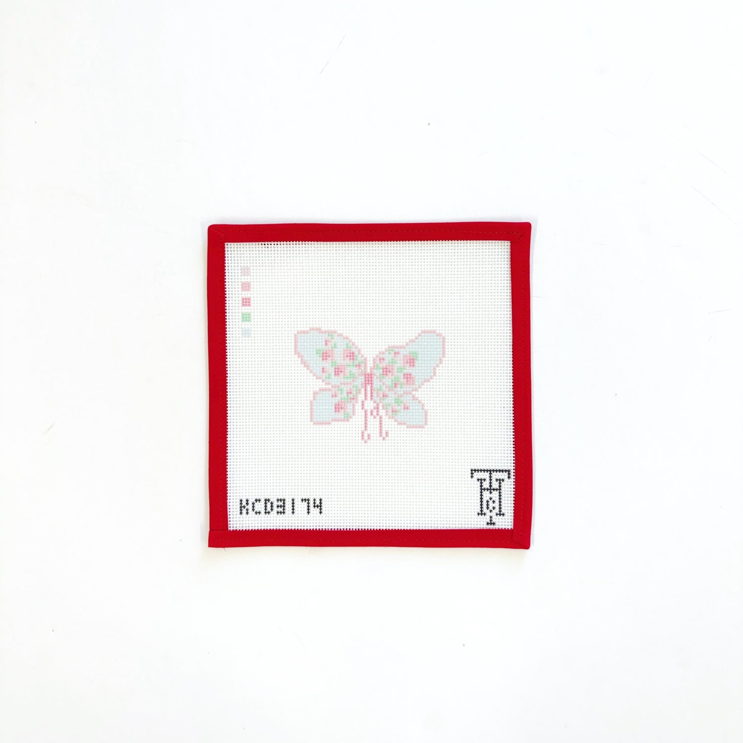 Pink ButterflyKCNCanvasThe Red Thread Atelier