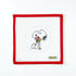 Snoopy Hugging Flowers Round - PeanutsOfficially NeedlepointCanvasThe Red Thread Atelier