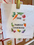 CLV033-FC Family CookbookCate La VieCanvasThe Red Thread Atelier