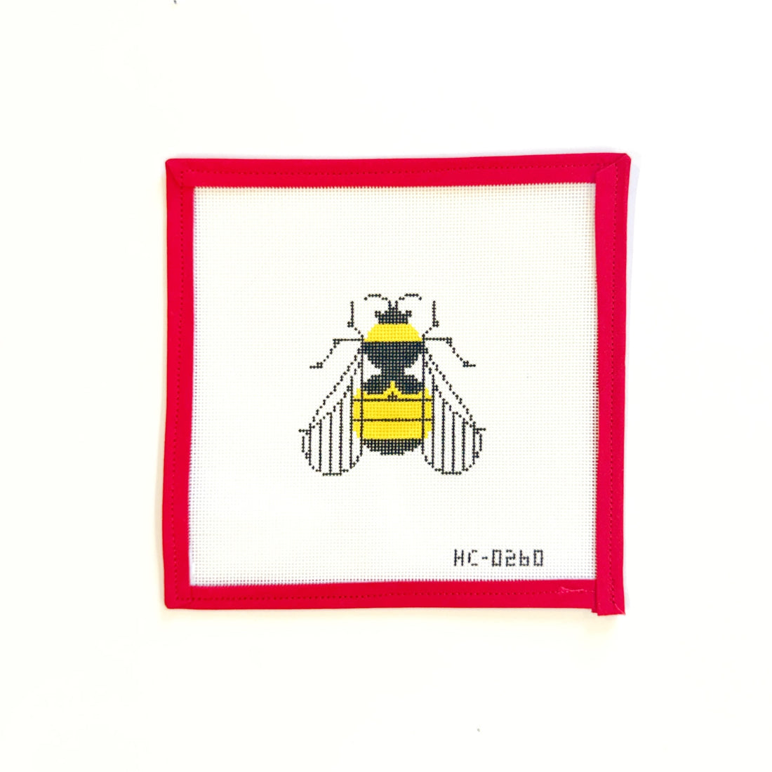 Bee OrnamentMeredith CollectionCanvasThe Red Thread Atelier