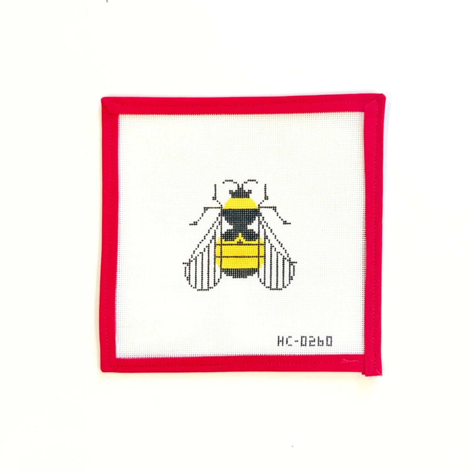 Bee OrnamentMeredith CollectionCanvasThe Red Thread Atelier