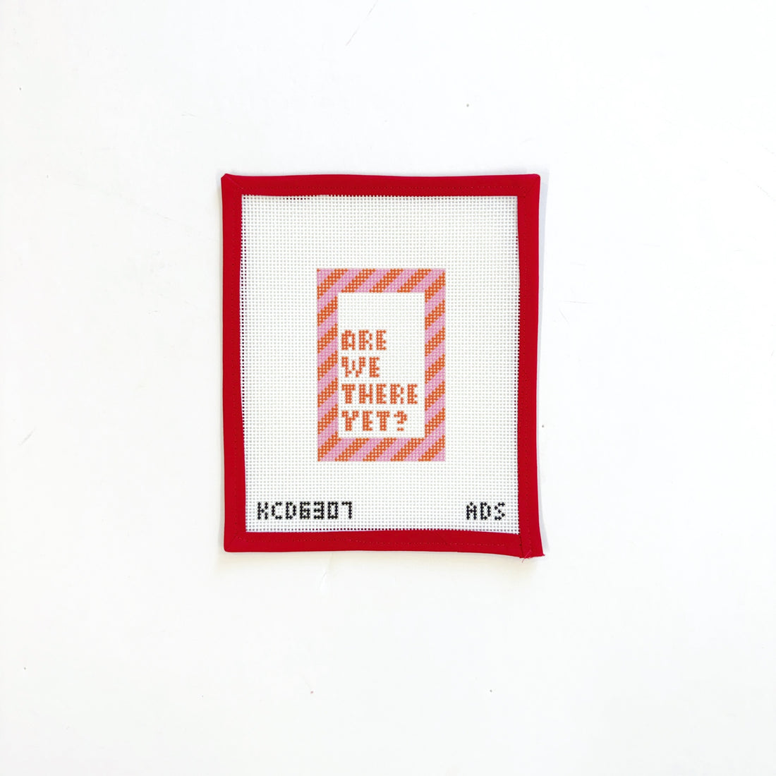 Are We There Yet, pinkKCNCanvasThe Red Thread Atelier