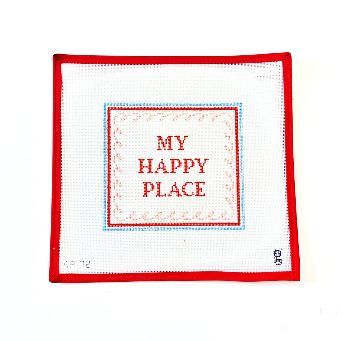My Happy Place SignGoodpointCanvasThe Red Thread Atelier