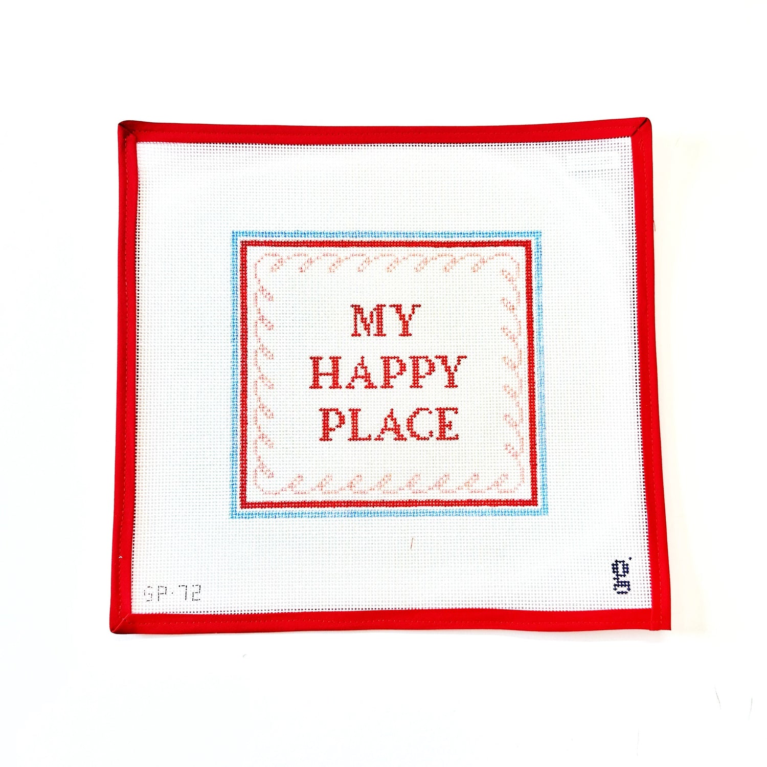 My Happy Place SignGoodpointCanvasThe Red Thread Atelier