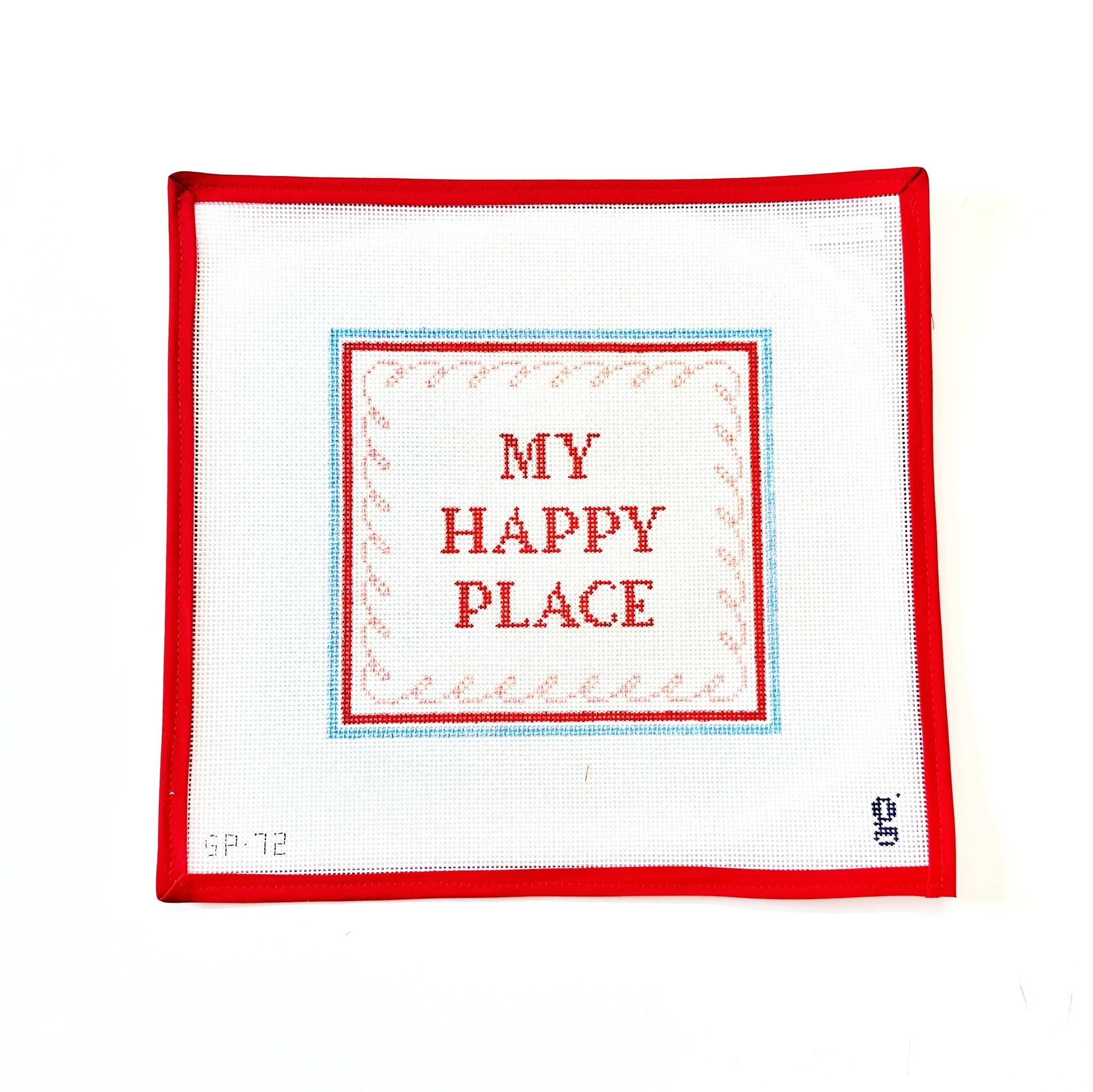 My Happy Place SignGoodpointCanvasThe Red Thread Atelier