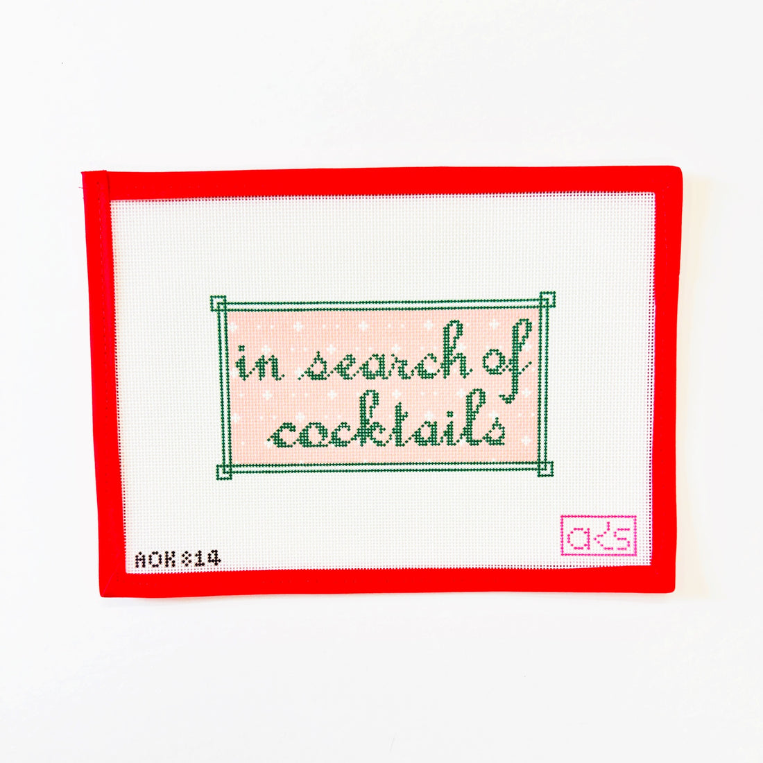 In Search of CocktailsAnn KayeCanvasThe Red Thread Atelier