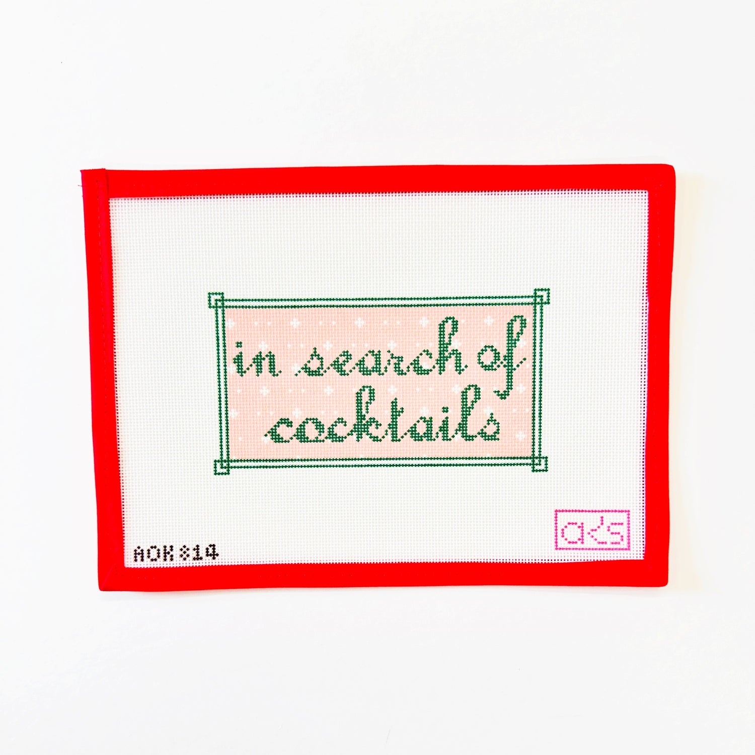 In Search of CocktailsAnn KayeCanvasThe Red Thread Atelier