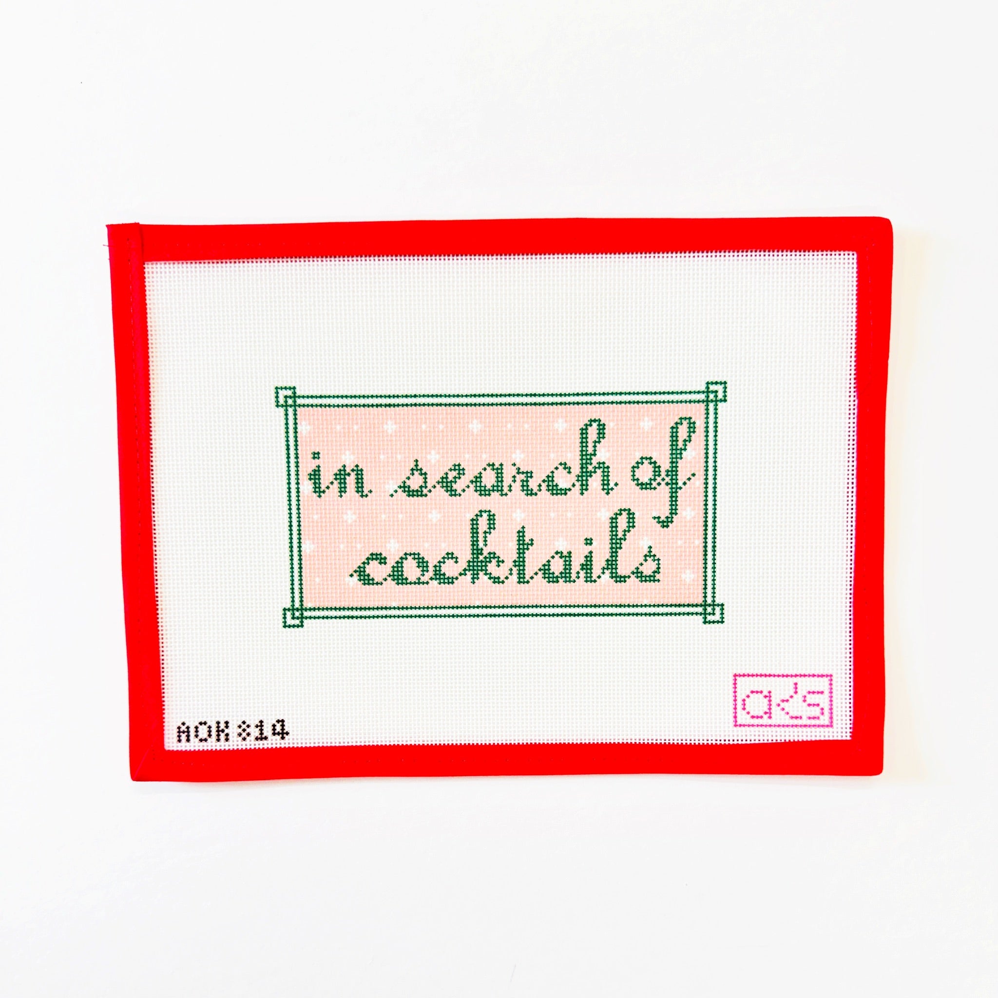 In Search of CocktailsAnn KayeCanvasThe Red Thread Atelier