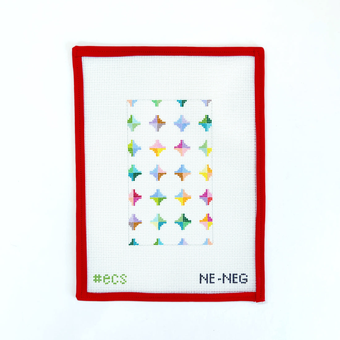 Negative Circle Eyeglass CaseElizabeth Crane SwartzCanvasThe Red Thread Atelier