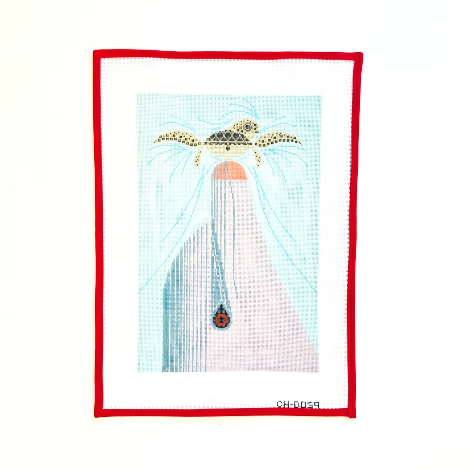 Dolphin &amp; Turtle Best - seasMeredith CollectionCanvasThe Red Thread Atelier