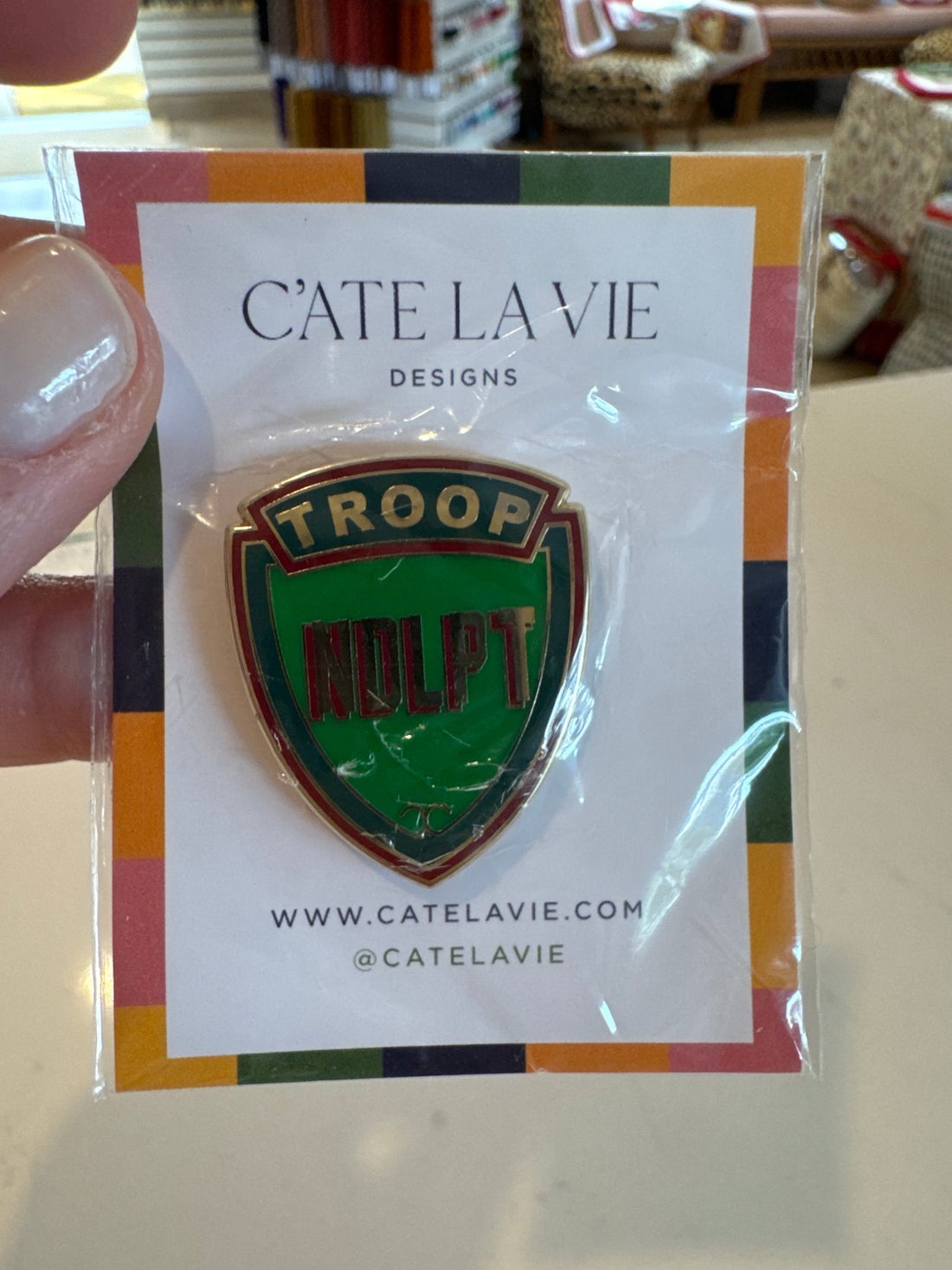 CLVNM-NDLPT2 Needle Minder - Troop NDLPT ClassicCate La VieNeedleminderThe Red Thread Atelier