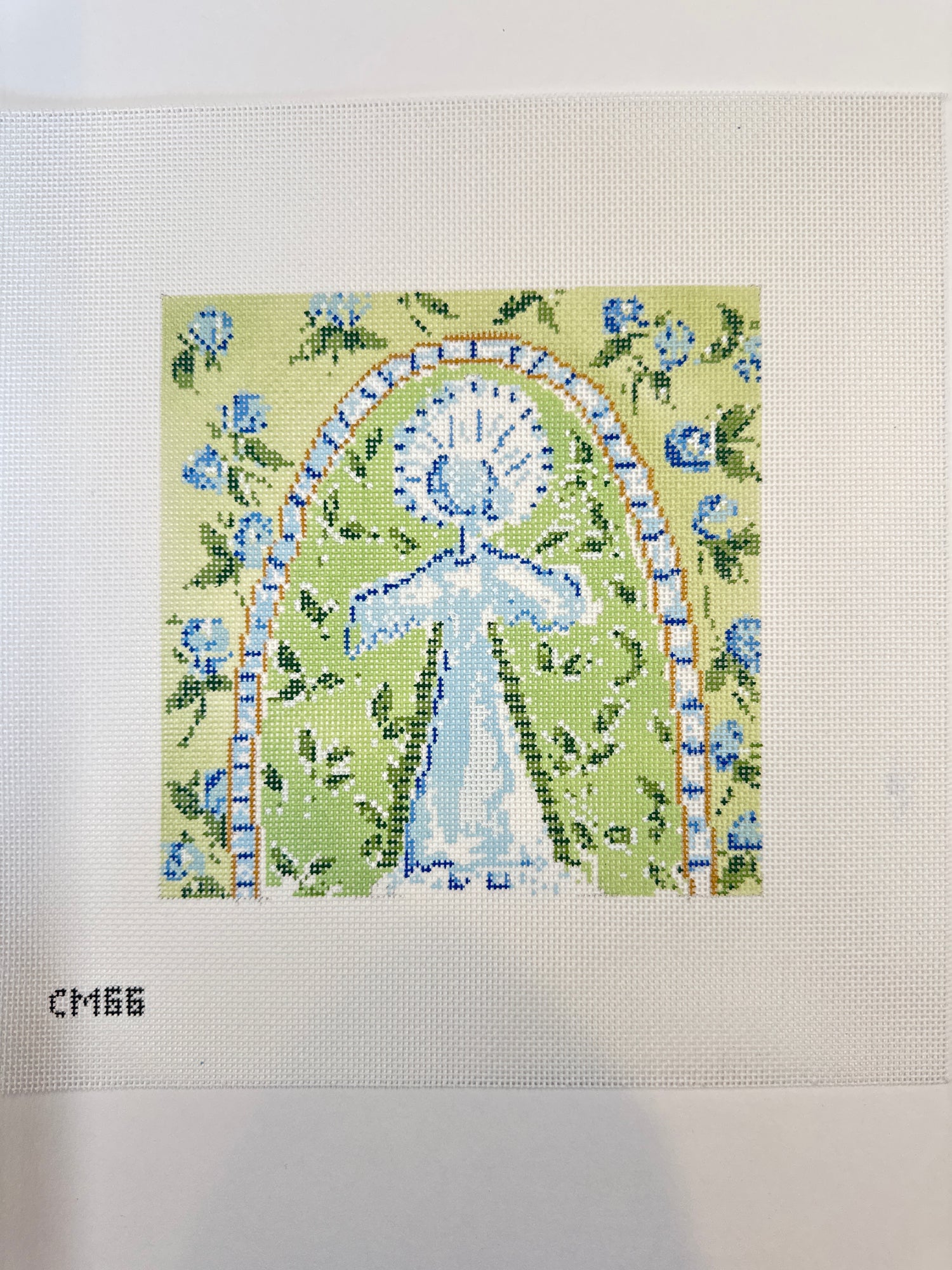 CM66 Blue flower angel