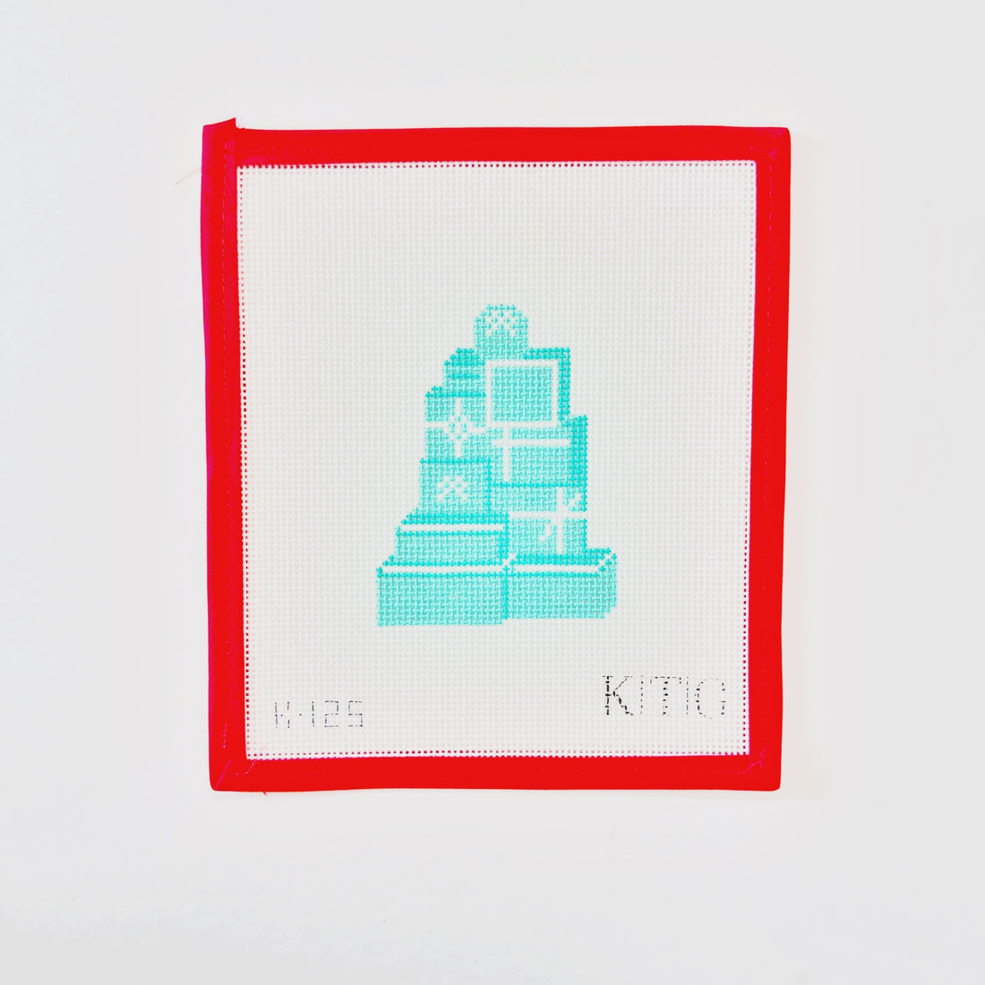 Blue Gifts TreeKTGCanvasThe Red Thread Atelier