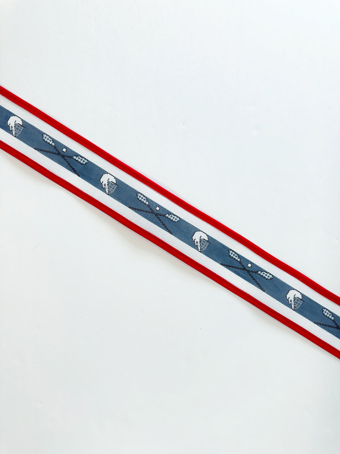 Blue Lacrosse Belt