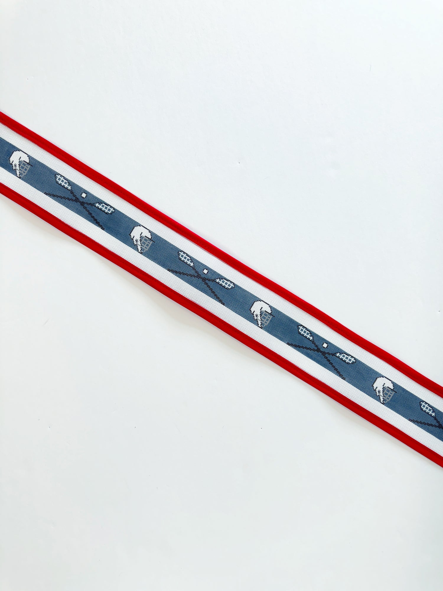 Blue Lacrosse Belt