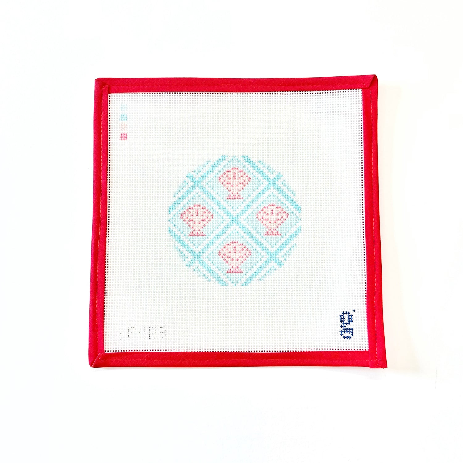 Shell Trellis RoundGoodpointCanvasThe Red Thread Atelier