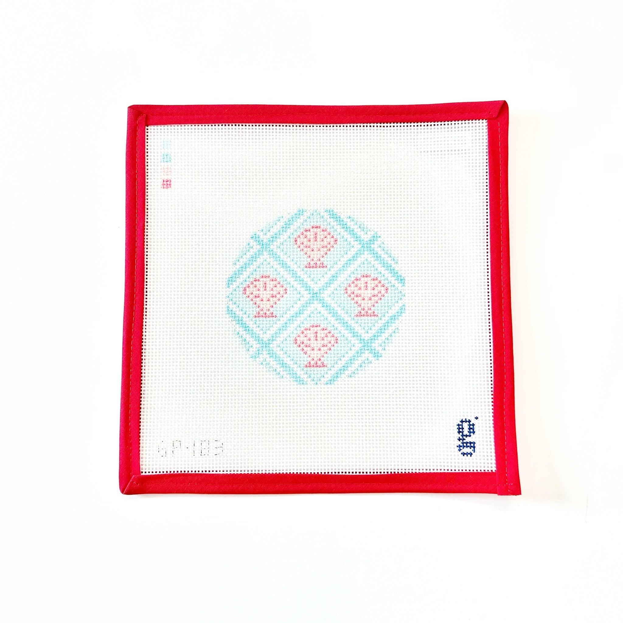 Shell Trellis RoundGoodpointCanvasThe Red Thread Atelier