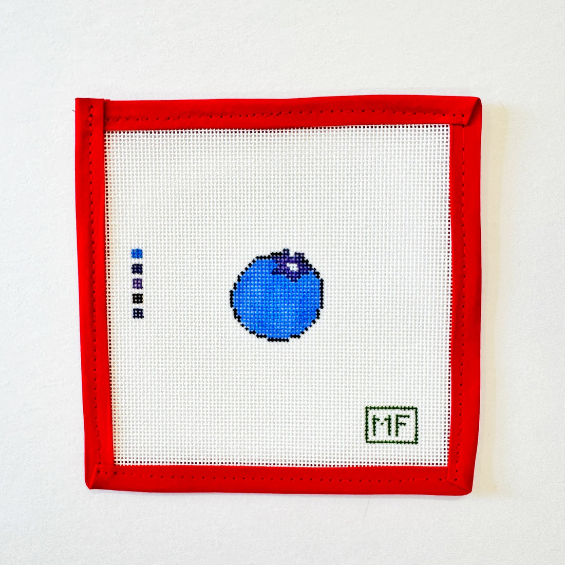 Mini BlueberryMF NeedlepointCanvasThe Red Thread Atelier
