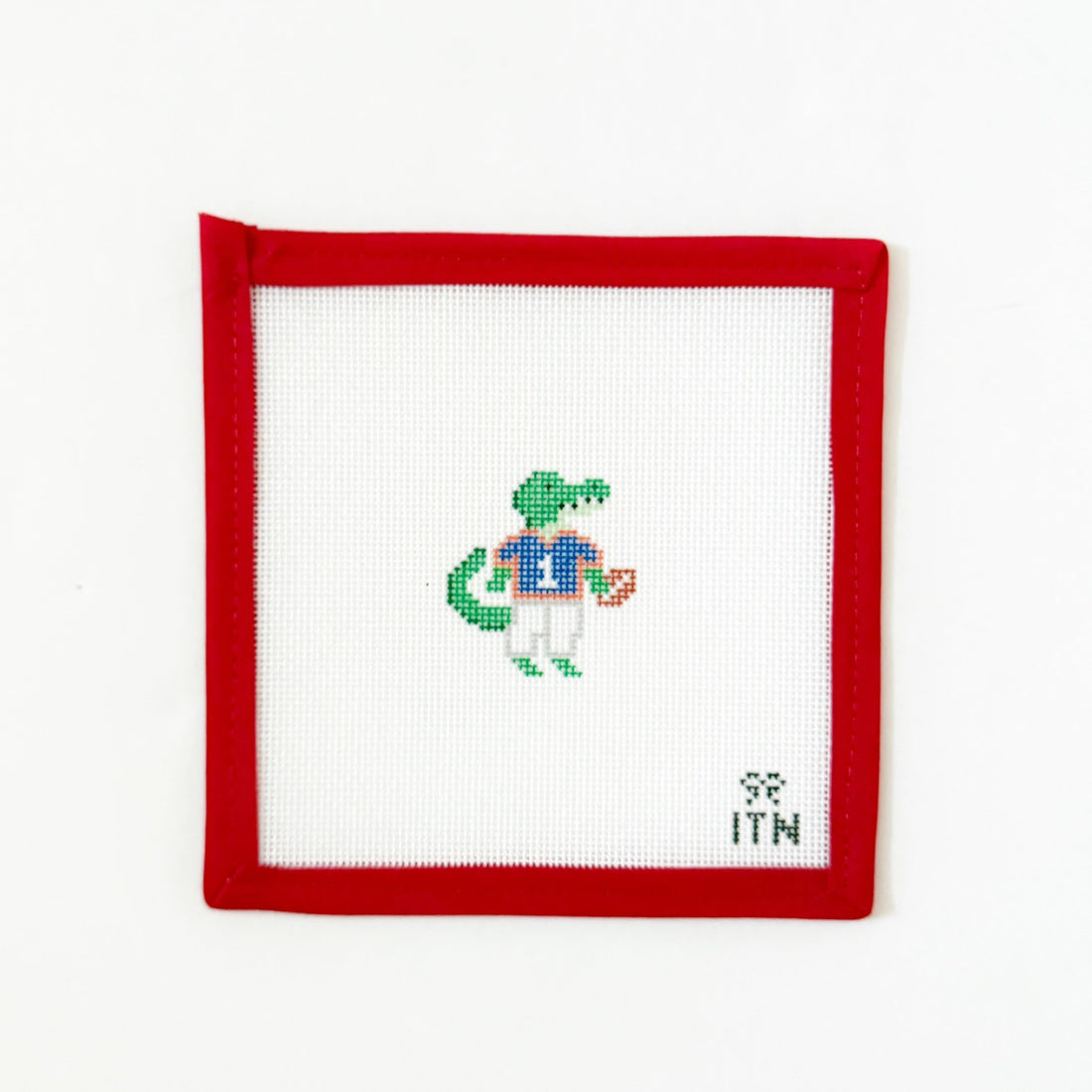Football Friends - FL GatorIvy Thread NeedlepointCanvasThe Red Thread Atelier