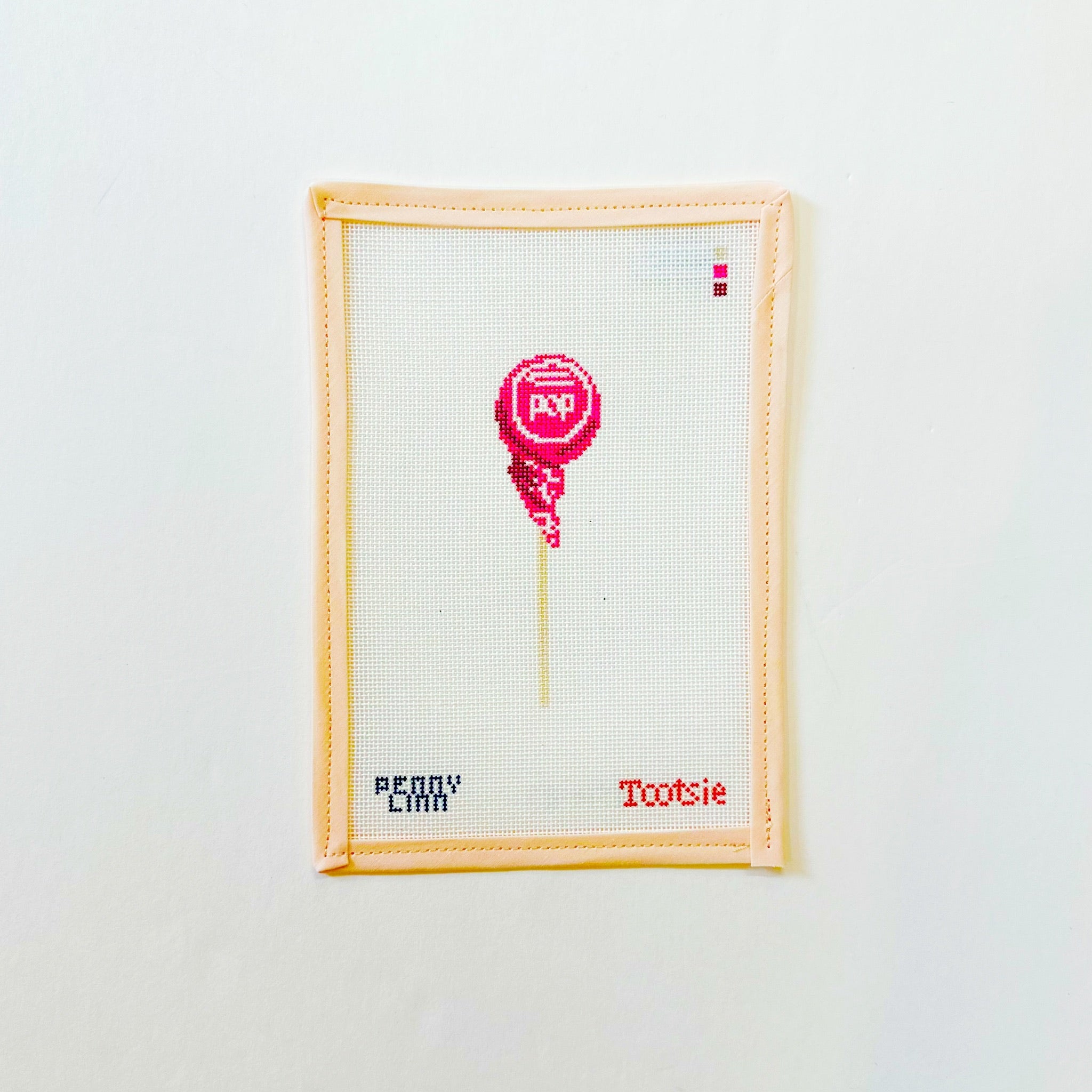 Tootsie Pop - PinkPenny LinnCanvasThe Red Thread Atelier