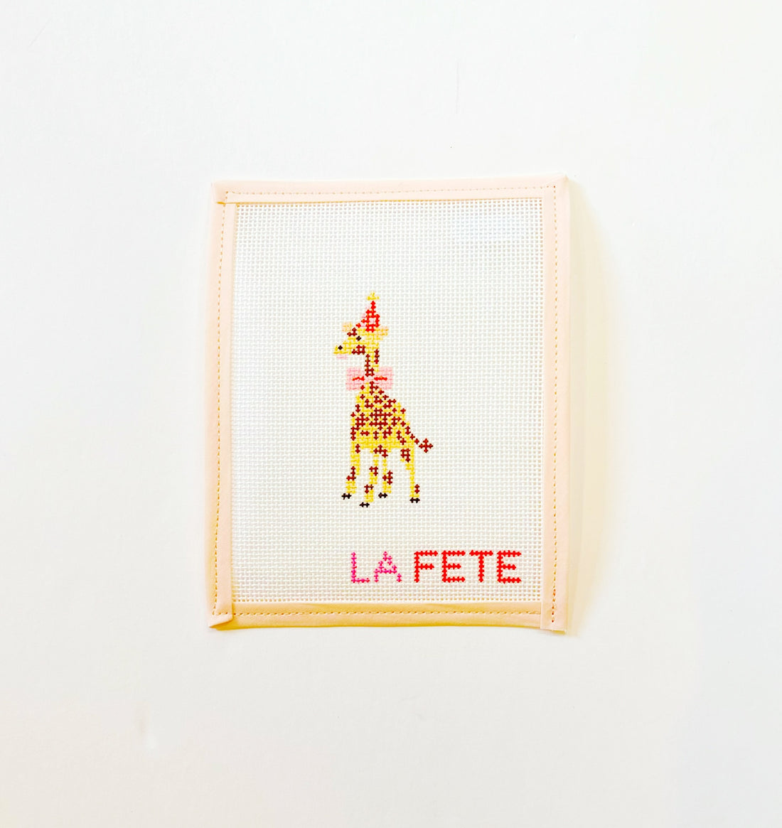Party GiraffeLa FeteCanvasThe Red Thread Atelier