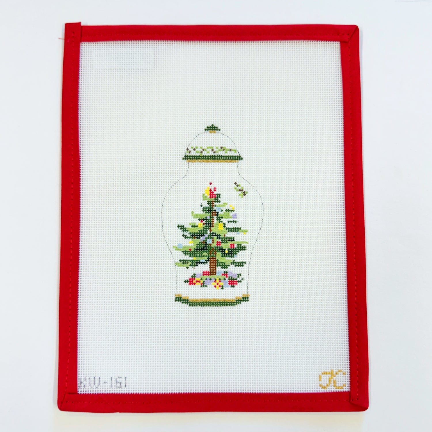 Christmas Ginger Jar