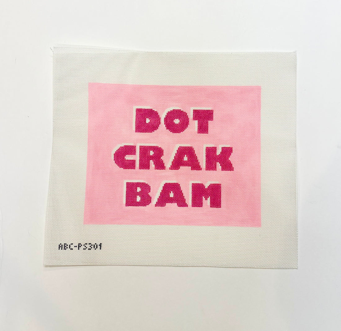 PS-301 DOT CRAK BAM Pouch- Pink