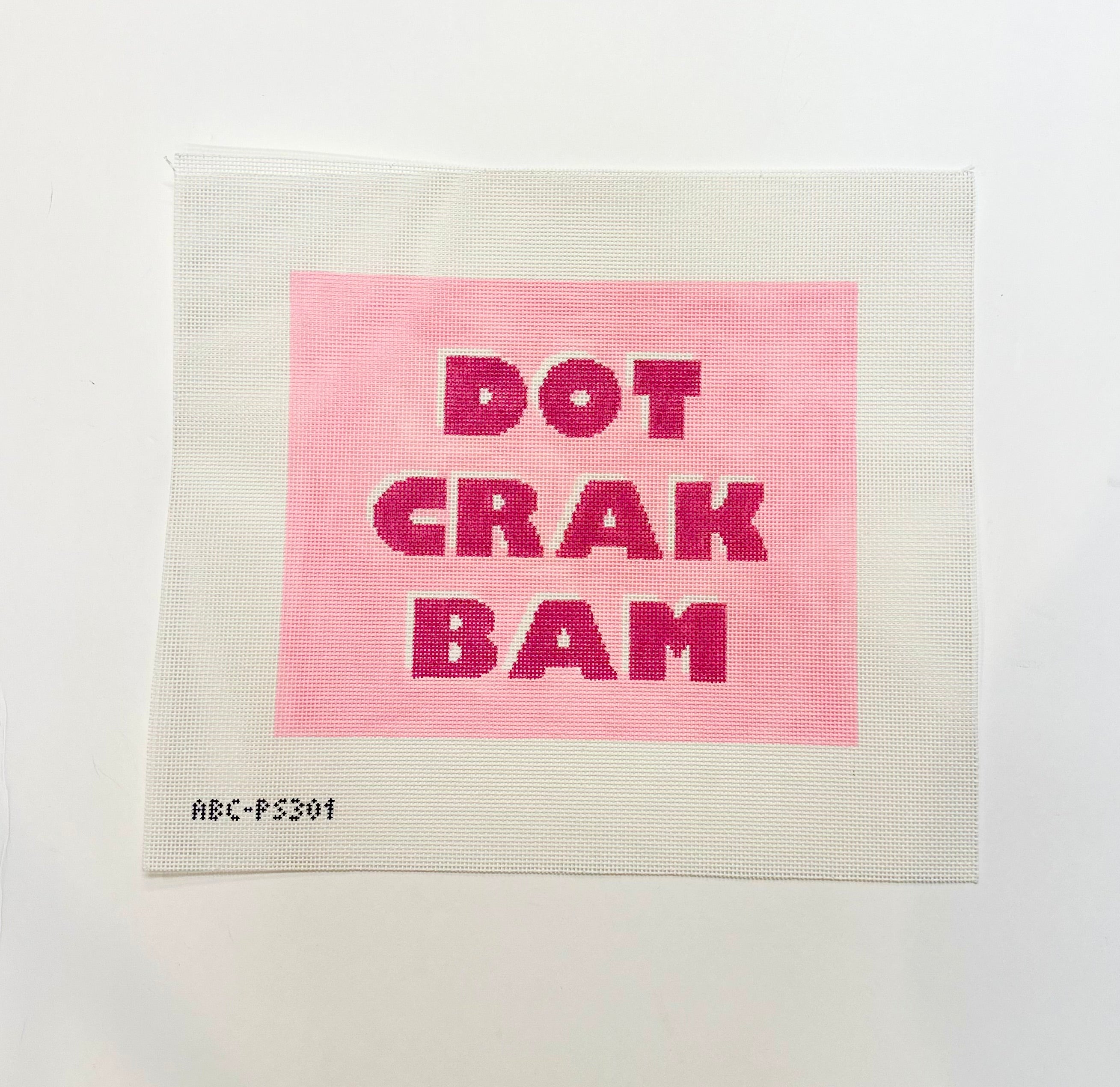 PS-301 DOT CRAK BAM Pouch- Pink