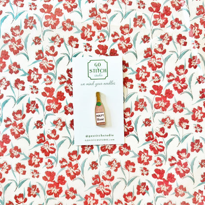 Rose Bottle NeedleminderGo Stitch StudioNeedleminderThe Red Thread Atelier