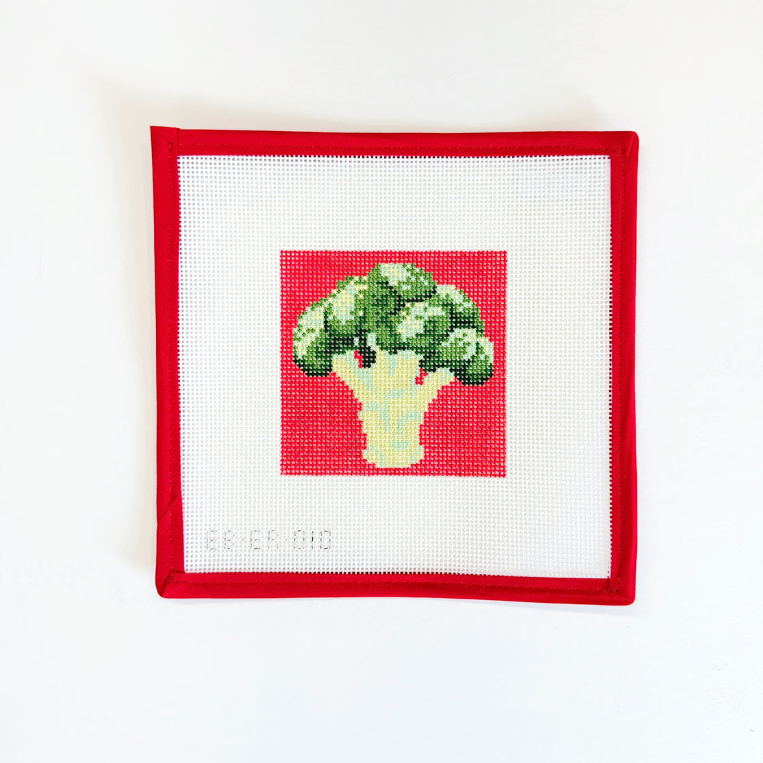 Broccoli SquareBeau Verre ArtCanvasThe Red Thread Atelier
