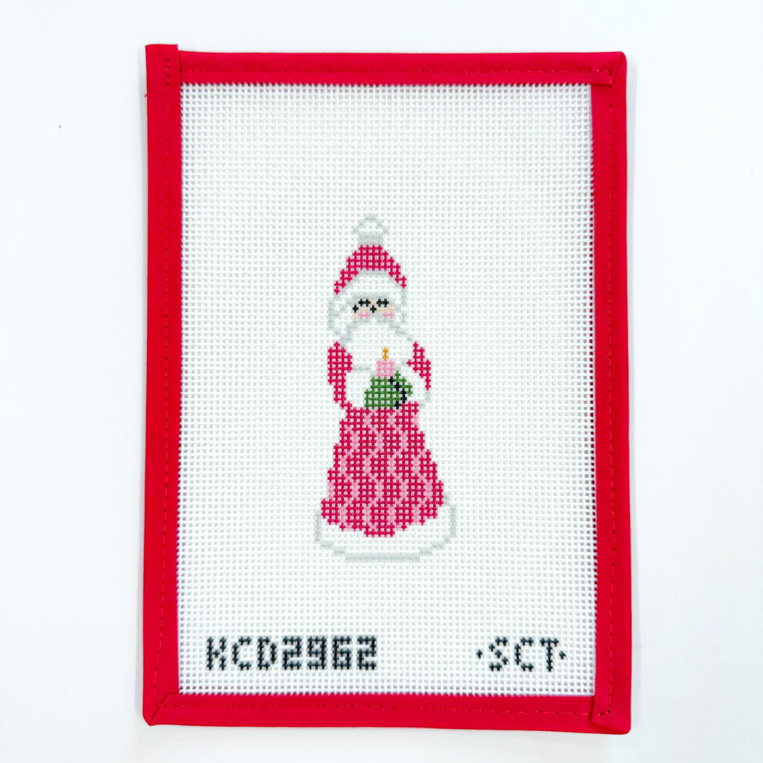 Santa with a Candle
