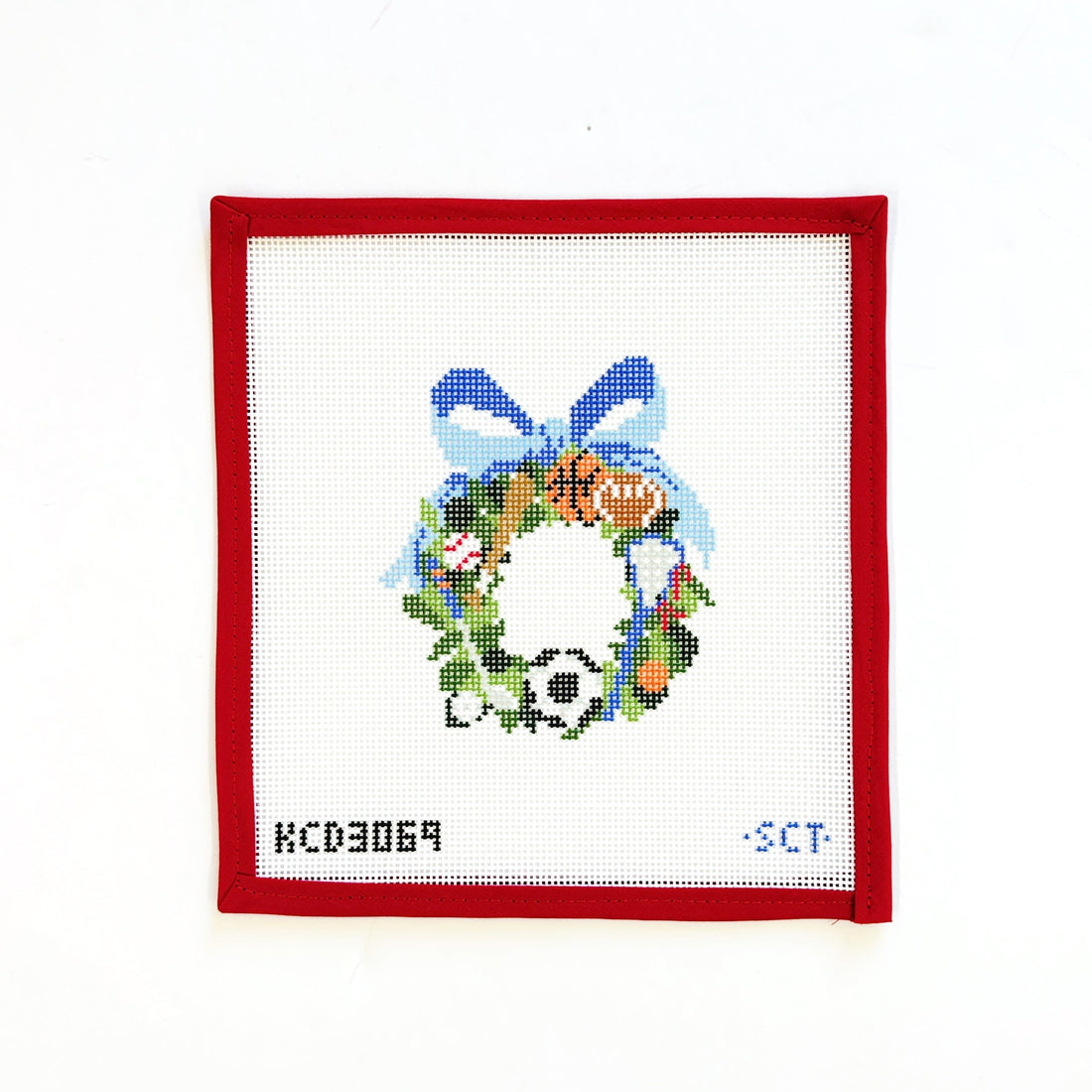 All Sports WreathKCNCanvasThe Red Thread Atelier