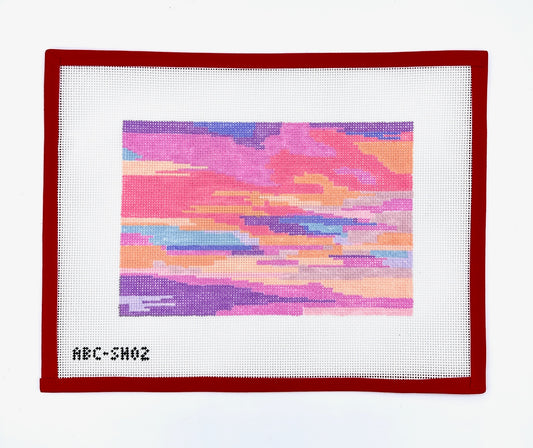 Carolina Cotton Candy Sky Clutch