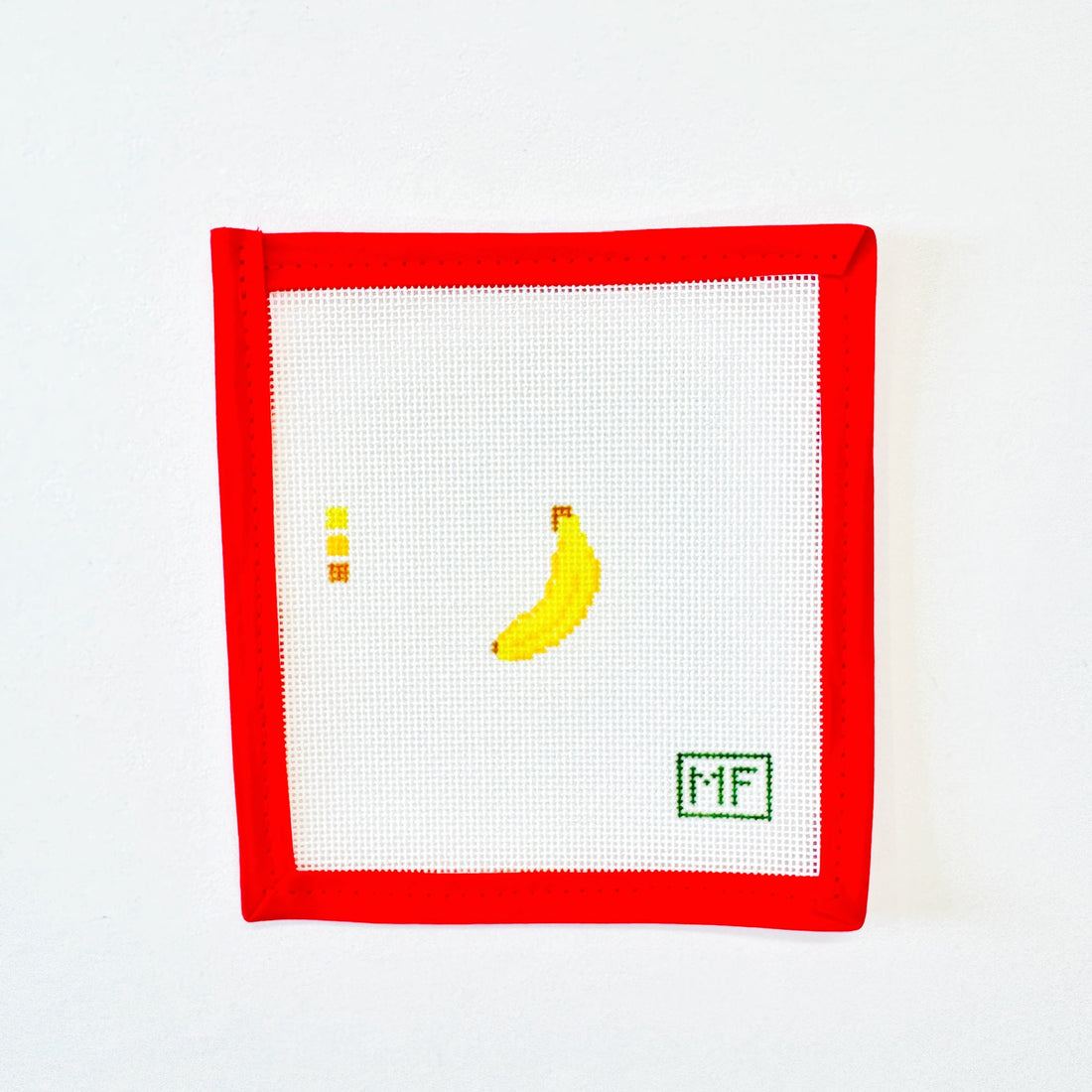 Mini BananaMF NeedlepointCanvasThe Red Thread Atelier