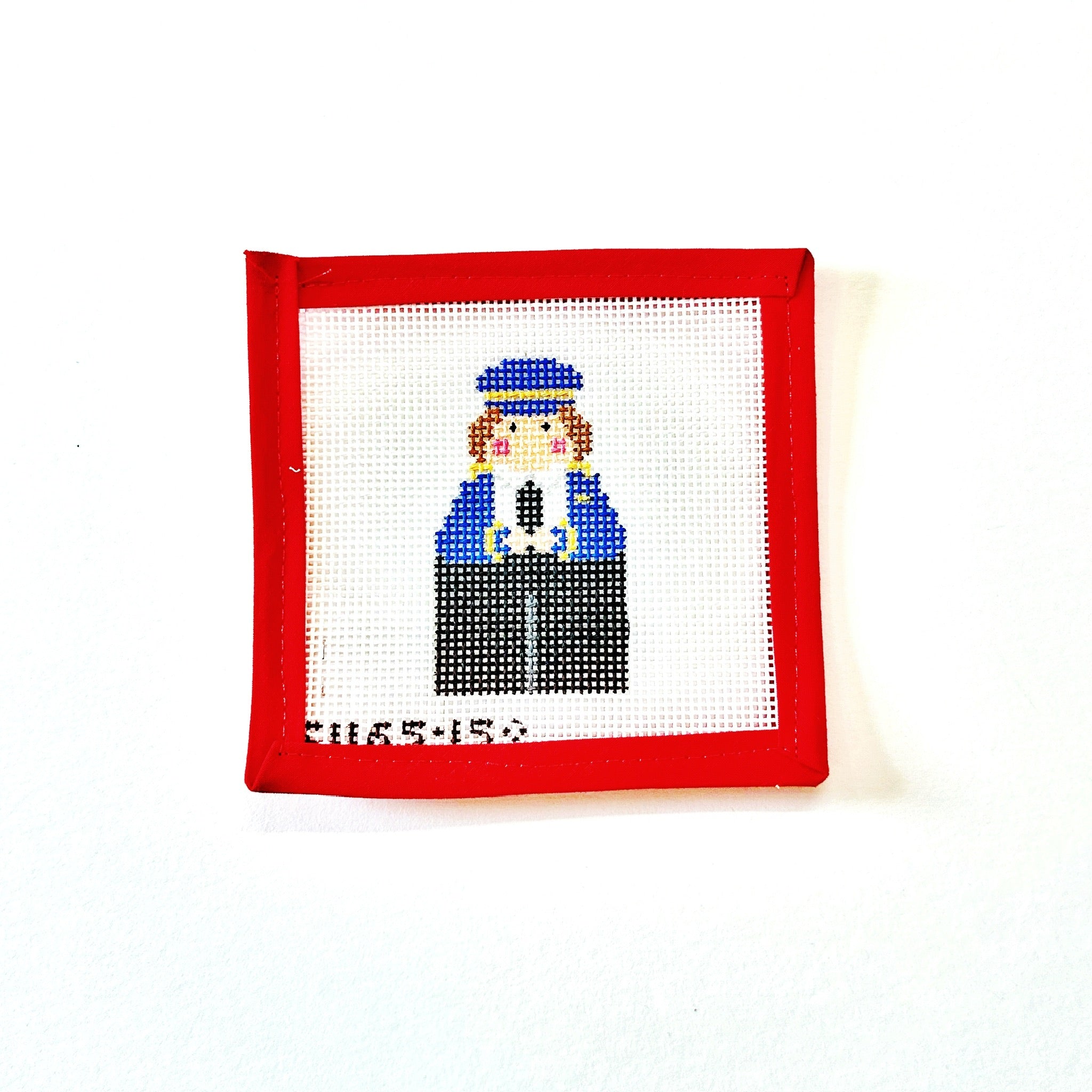 Stitch It - PoliceKCNCanvasThe Red Thread Atelier