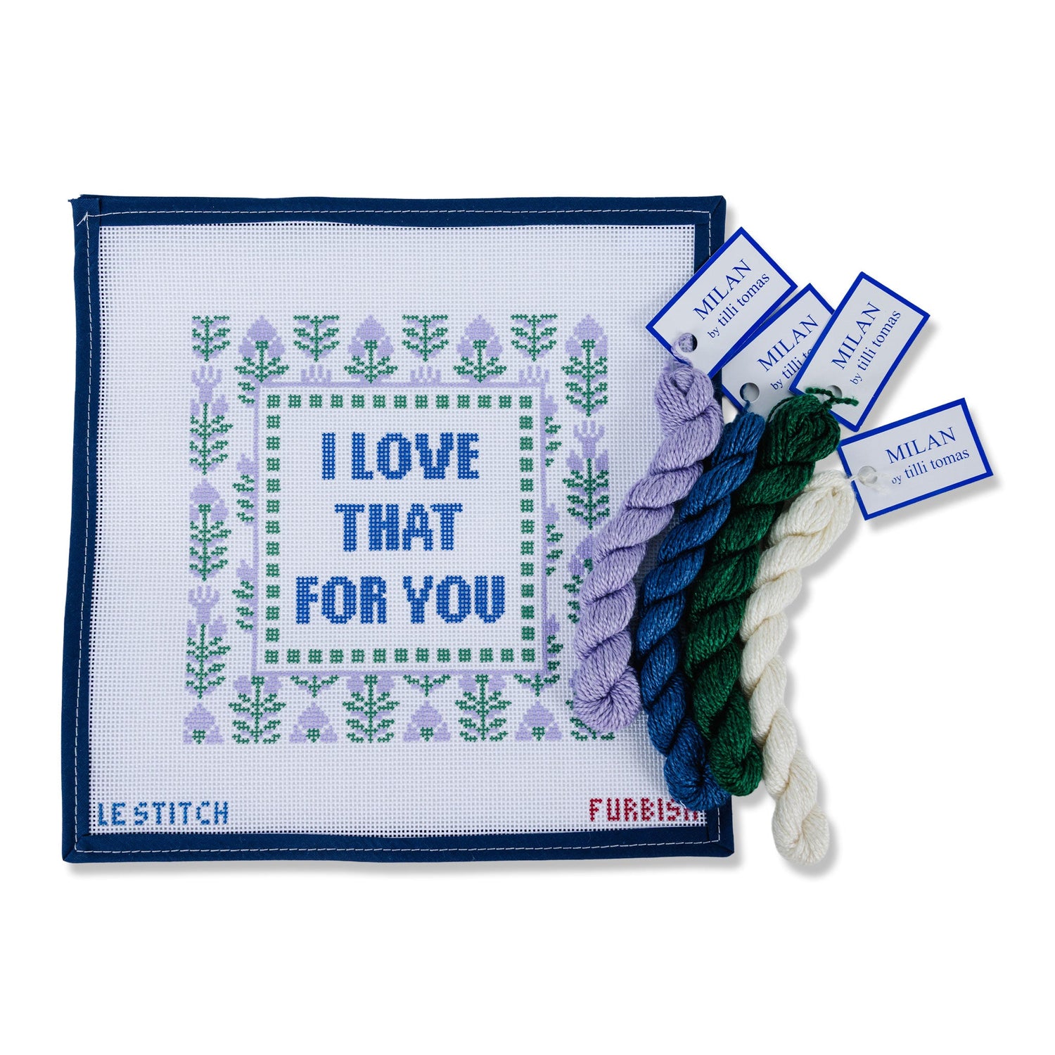 Furbish x Le Stitch - Love That for YouLe StitchCanvasThe Red Thread Atelier