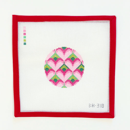 Bargello Heart