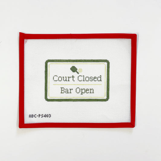 Court Closed - pickleball