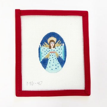 Mini Blue Polka Dot Angel