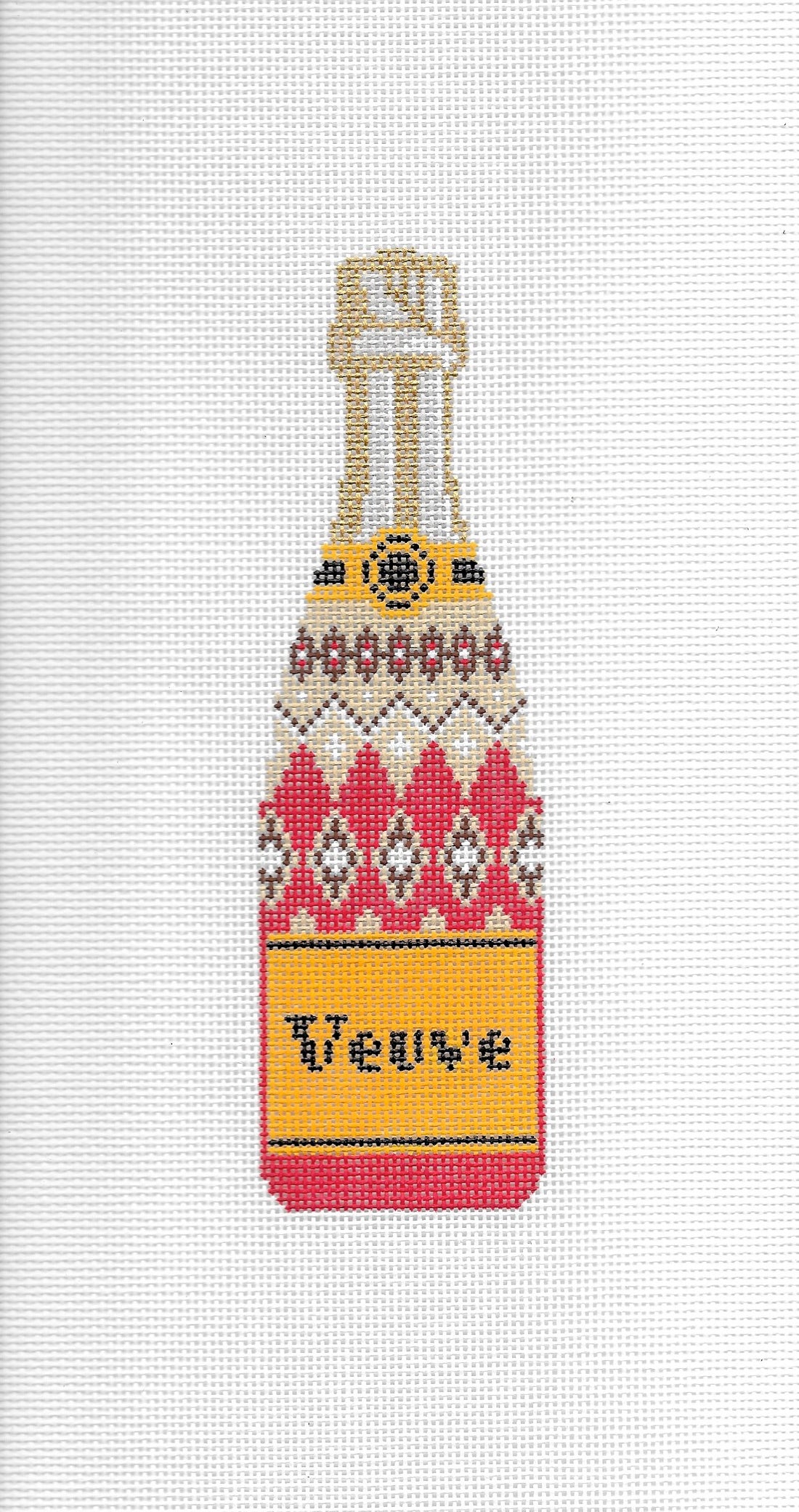 CLV004-FI Champagne Bottle - Fair Isle
