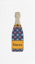 CLV004-SS Champagne Bottle - Star SpangledCate La VieCanvasThe Red Thread Atelier