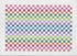 CLV019-RC Clutch - Rainbow CheckCate La VieCanvasThe Red Thread Atelier