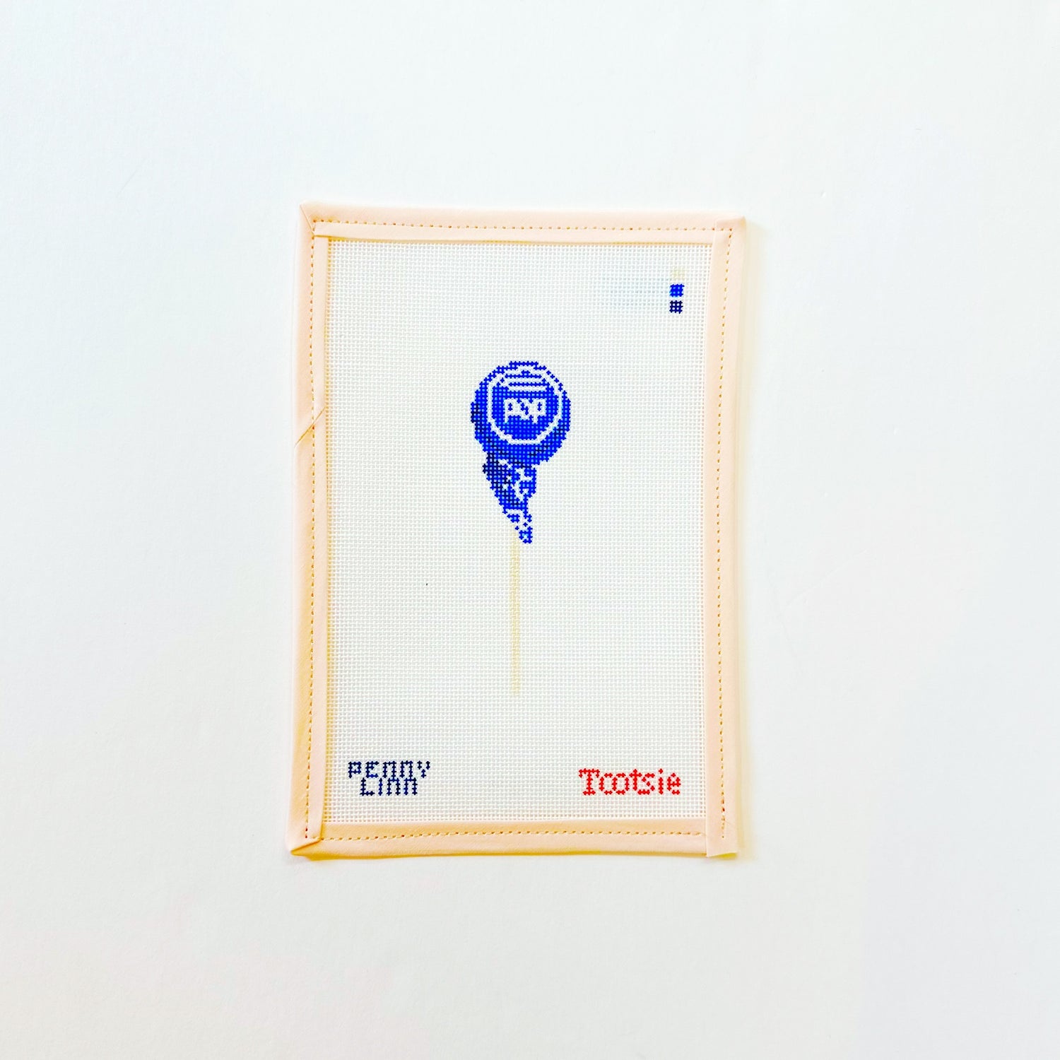 Tootsie Pop - BluePenny LinnCanvasThe Red Thread Atelier