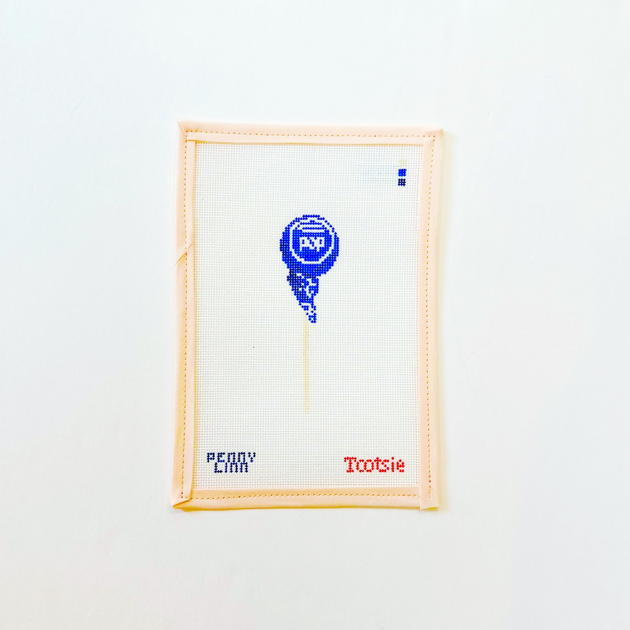 Tootsie Pop - BluePenny LinnCanvasThe Red Thread Atelier
