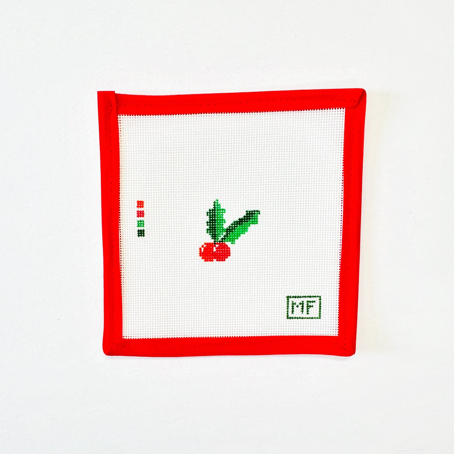 Mini HollyMF NeedlepointCanvasThe Red Thread Atelier