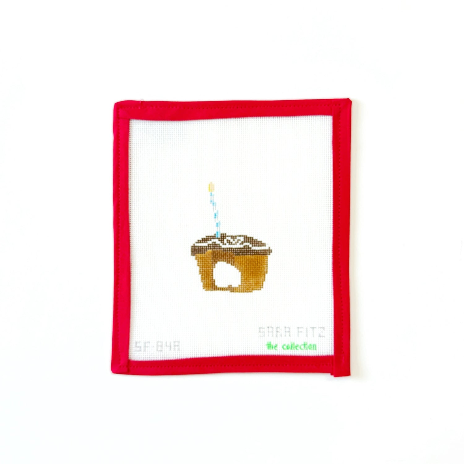 Cupcake with CandleThe Collection DesignsCanvasThe Red Thread Atelier