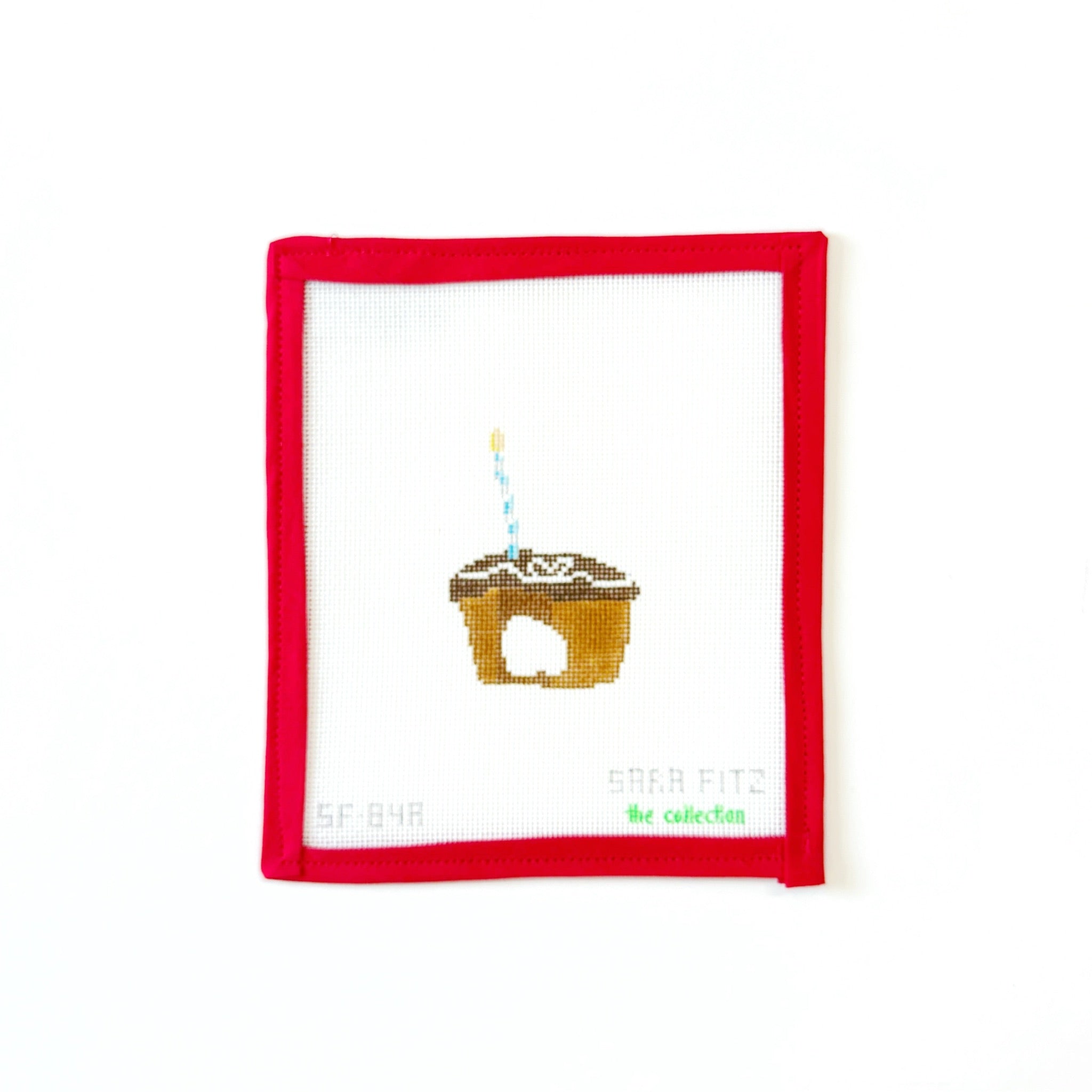 Cupcake with CandleThe Collection DesignsCanvasThe Red Thread Atelier