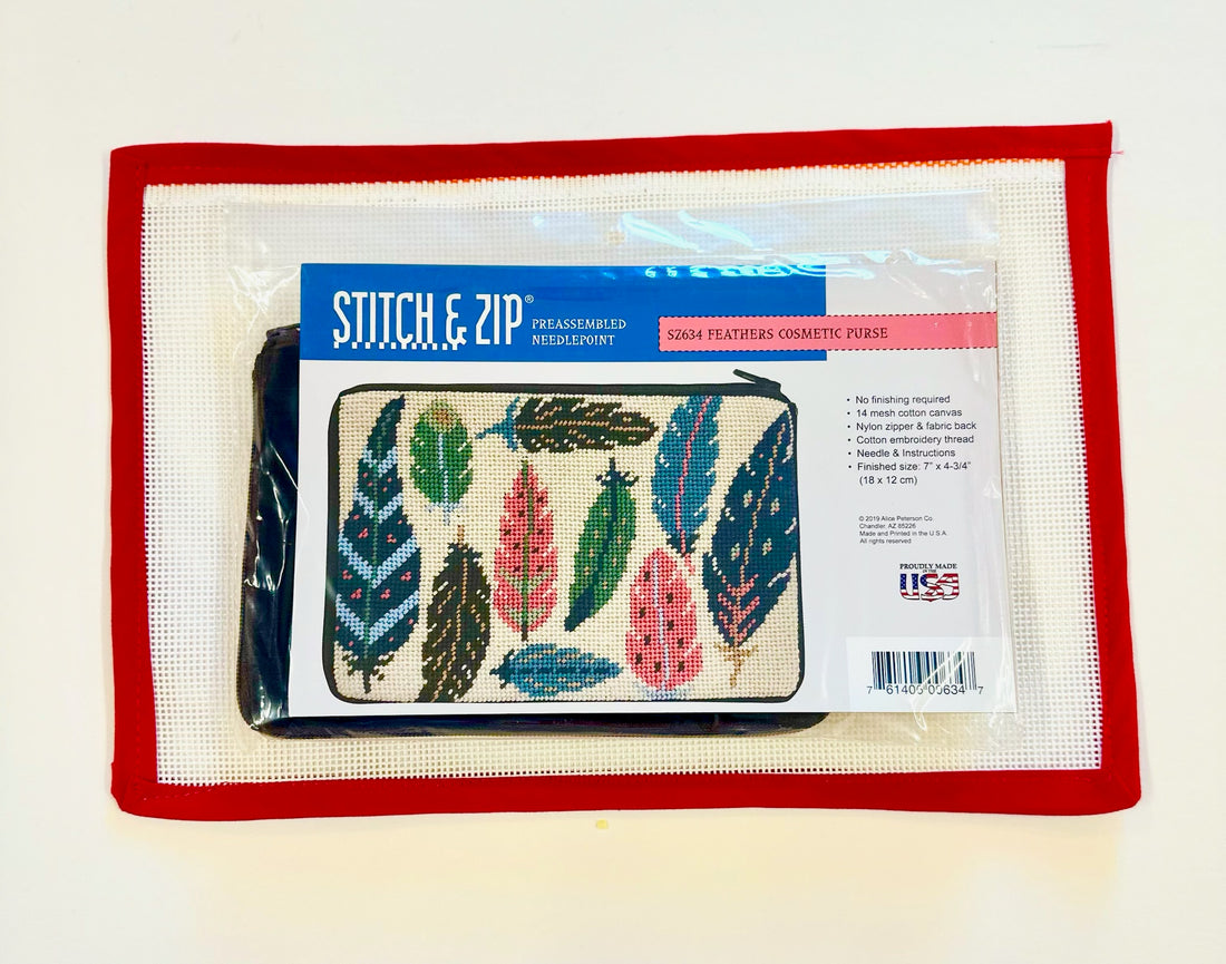 Feathers Cosmetic - Stitch & Zip