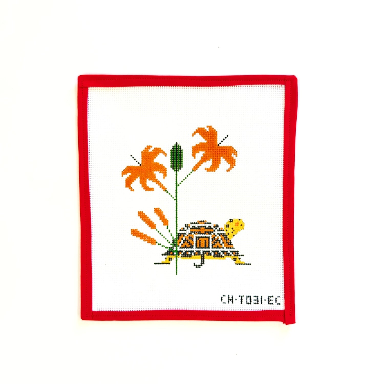 Turtle in the BeachgrassMeredith CollectionCanvasThe Red Thread Atelier