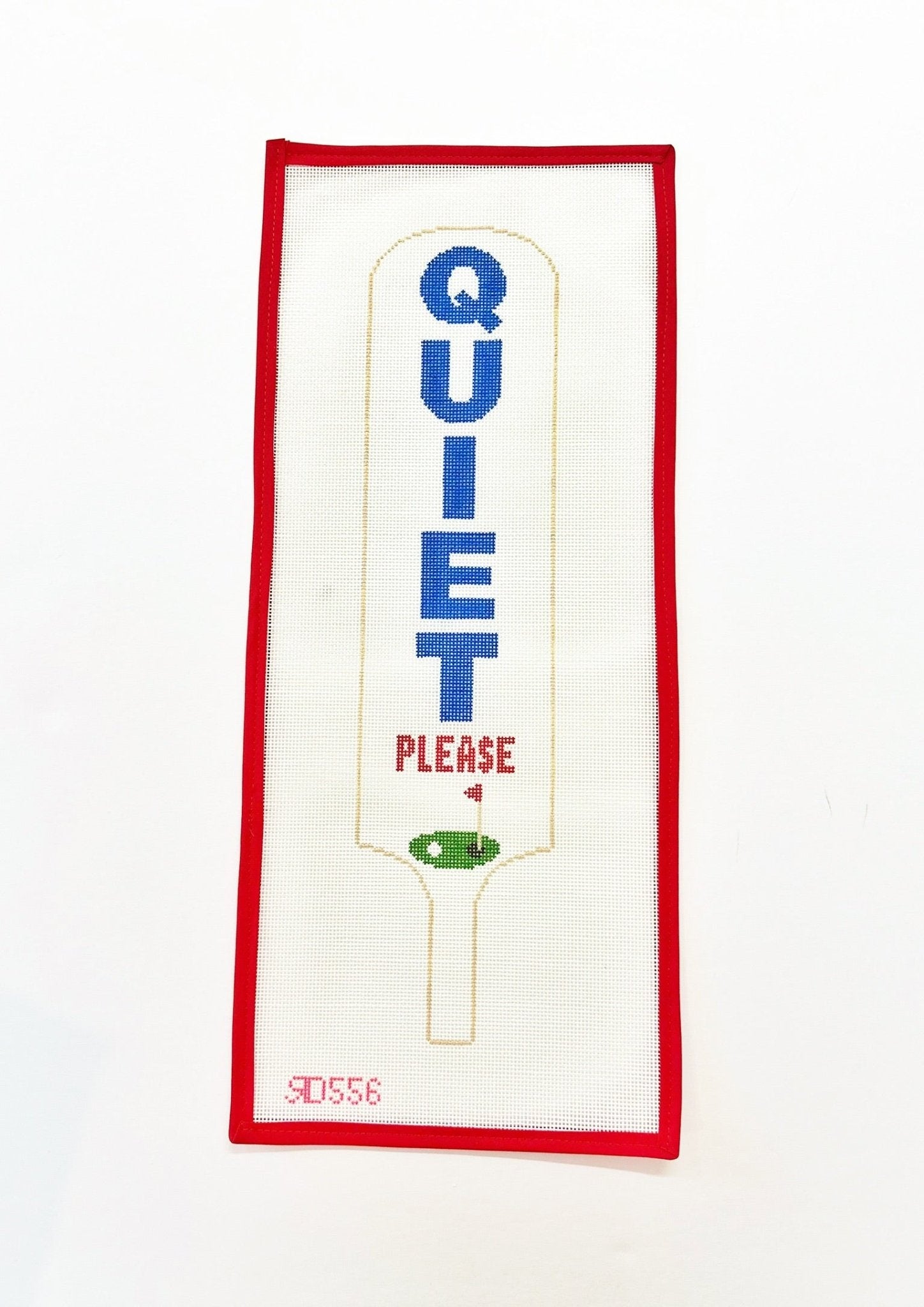 Quiet Please Golf PaddleRachel DonleyCanvasThe Red Thread Atelier